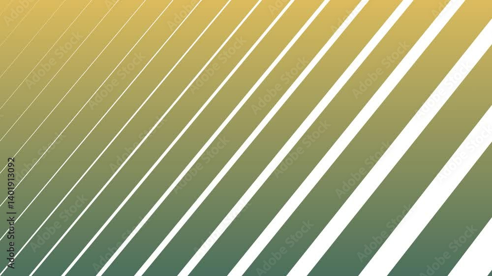 Poster a moving background of colorful stripes in shades of tones brown and green. the stripes are thin and