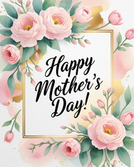 Celebrate Mother's Day with this artful and refined floral theme.
