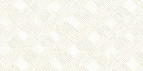 Subtle woven line pattern in creamy ivory shades seamless design