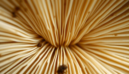 Closeup View Of Mushroom Texture