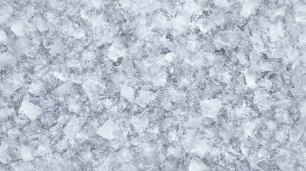 A white background with a lot of ice