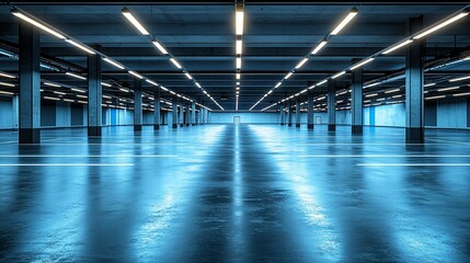 Modern Parking Garage Interior Design