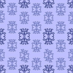 seamless pattern with flowers