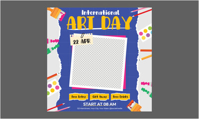 Art Day Socials Media