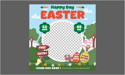 Easter Day Socials Media