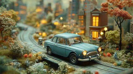 crepe miniature worlds crepe miniature worlds,stock image