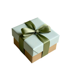 Obraz premium Beautifully Gift Box With Ribbon Perfect For Special Occasions And Celebrations , Generative AI