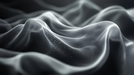 Obraz premium dark grainy gradient gray abstract blurry pattern monochrome background,stock image