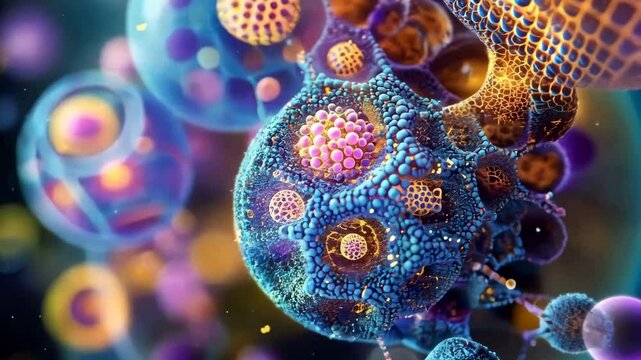 Colorful cells