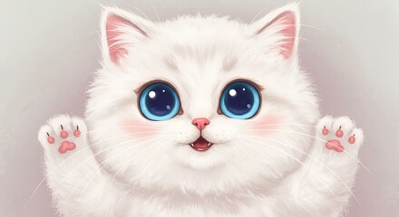 Celestial Paws AI Generated