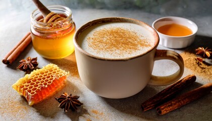 mulled wine with cinnamon sticks