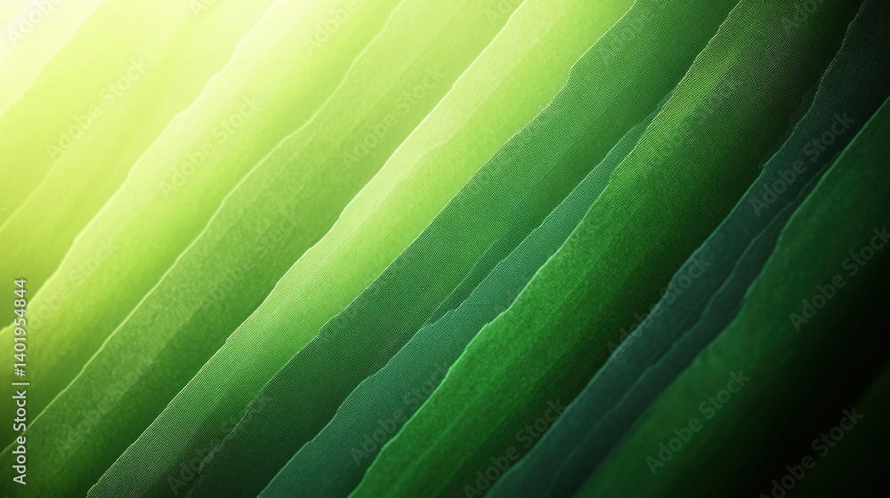 Poster grainy green mint abstract gradient slanted parallel lines colorful retro background with noise texture,stock image