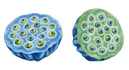 Celestial Seed Pods AI Generated