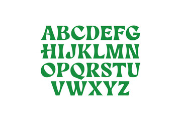 ForestFlow Bold Wavy Display Font Vector