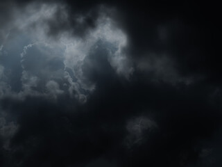Obraz premium Cloud storm sky dark rain lightning thunder stormy typhoon nature light scene rainy atmosphere damage effect carbon dioxide dust air pollution 2.5 Pm, texture nature windstorm weather skyscapte.