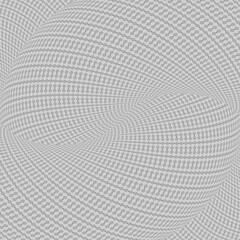 Hypnotic Psychedelic Grey Checker Pattern Optical Illusion