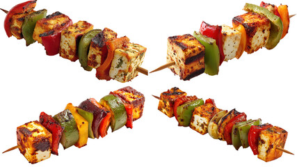 Grilled Paneer Tikka Skewer