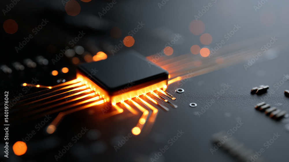 Poster understanding modern cpu central processing unit chip technology and microelectronics engineering de