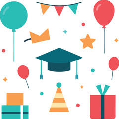 different-graduation-vector-element-set