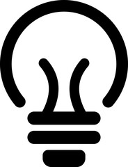 Obraz premium Lamp Icon