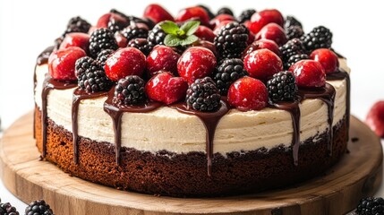 photo a Gluten-Free Cake isolated on white background,Transparent background, clear border, for easy background separation,stock image