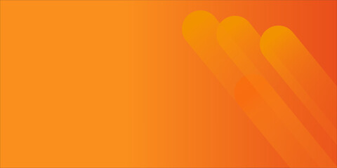 Abstract orange background with diagonal lines. Dynamic shapes composition.