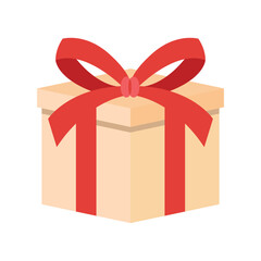 Gift Box Flat Vector Design