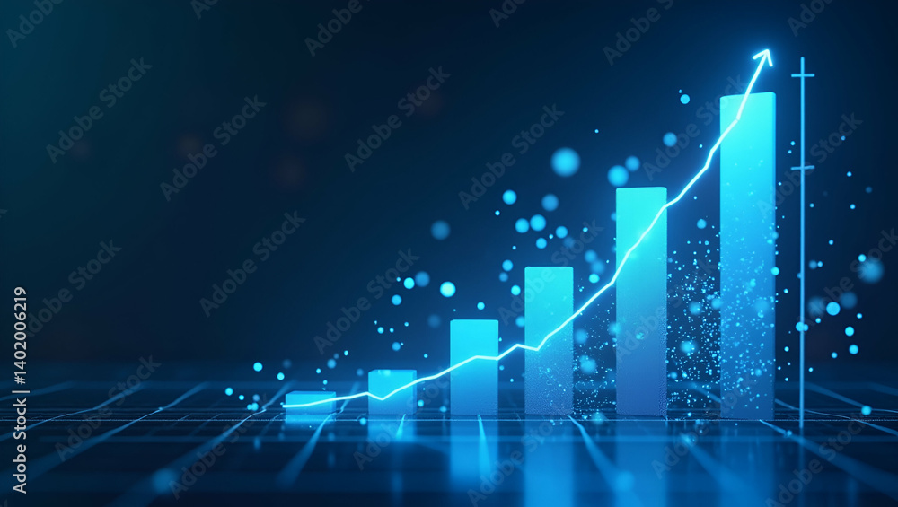 Poster data-driven visualization tool for monitoring subscription models & membership trends in photo stock