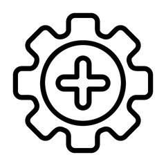 healthy brain Line Icon