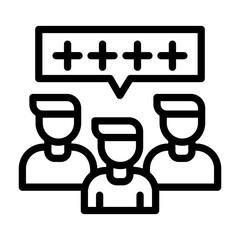 positive community Line Icon