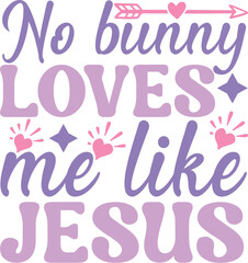 Happy Easter SVG Design Cute Easter Quotes 
