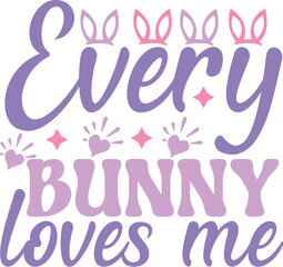 Happy Easter SVG Design Cute Easter Quotes 