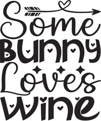 Happy Easter SVG Design Cute Easter Quotes SVG Bunny SVG
