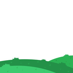 Green Field Illustration