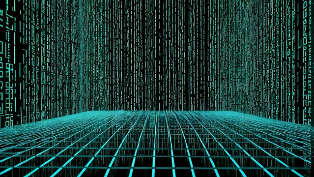 binary code background