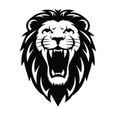 Fototapeta premium lion head vector