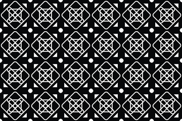 Seamless pattern with abstract vector