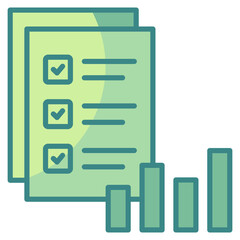 Development Plan Icon Element For Design