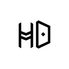 HD monogram logo design letter text name symbol monochrome logotype alphabet character simple logo
