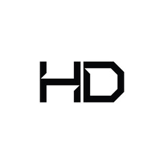 HD monogram logo design letter text name symbol monochrome logotype alphabet character simple logo