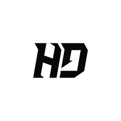 HD monogram logo design letter text name symbol monochrome logotype alphabet character simple logo