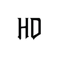 HD monogram logo design letter text name symbol monochrome logotype alphabet character simple logo