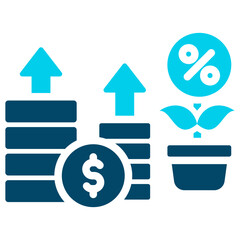 Bank Interest Icon