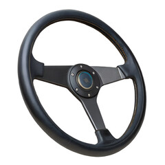 steering wheel isolated on transparent background