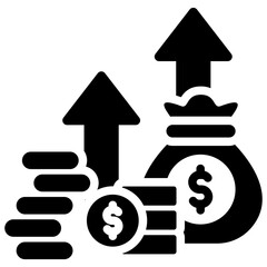 Financial Gain Icon