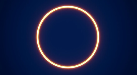 Amber Halo AI Generated