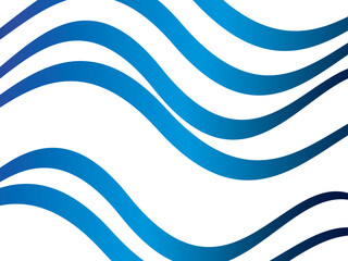 White background digital technology with futuristic gradient blue wavy pattern, cyber nano information, abstract communication, future technology data innovation, internet network speed connection.