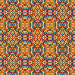 Seamless Rainbow Days Pattern – Colorful Textile Design for Fashion and Fabric Prints