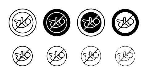 Embryo Child icon Flat illustration sign