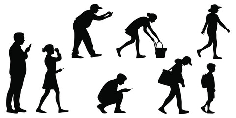 silhouette of a woman